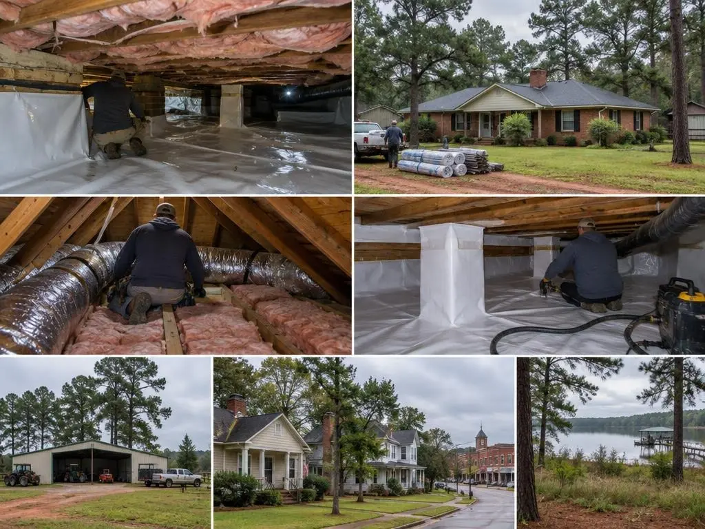 Crawl Space Insulation & Encapsulation in Texarkana, TX
